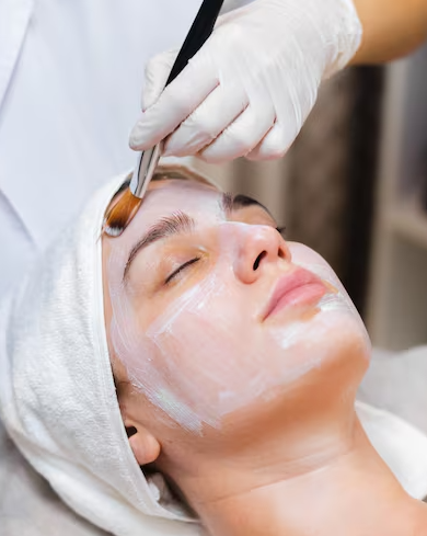 Facial and skin care treatment at Ankon Beauty Saloon